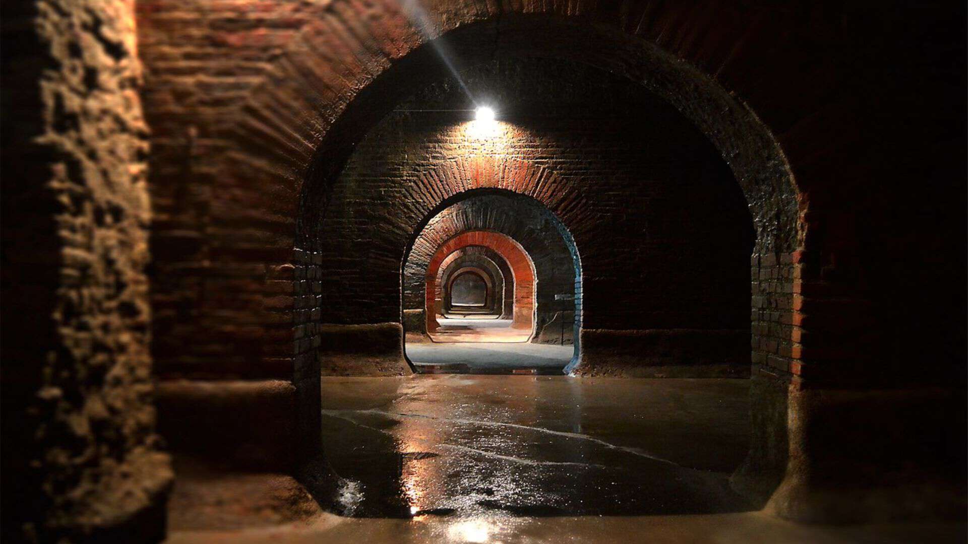 The roman cisterns of Fermo (image source: bellatrovata)